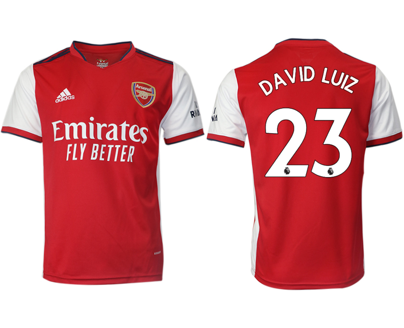 Men 2021-2022 Club Arsenal home aaa version red #23 Soccer Jersey
